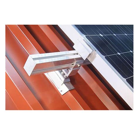 solar mount bracket metal roof|trapezoidal metal roof solar mounts.